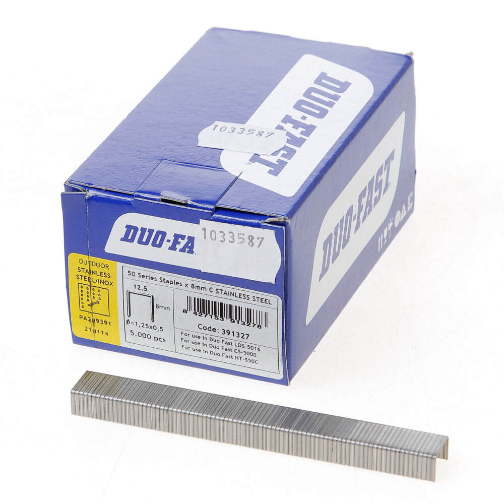 Niet rvs 8mm v.paslode tacker