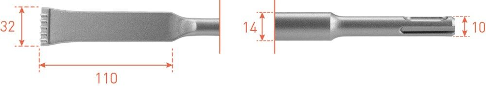 Tandbeitel HM basic sds plus 200x32mm