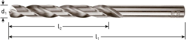 Metaalboor HSS-G 11.0mm