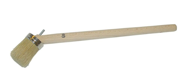 Bokkenpoot serie 2039 houten steel wit haar 35