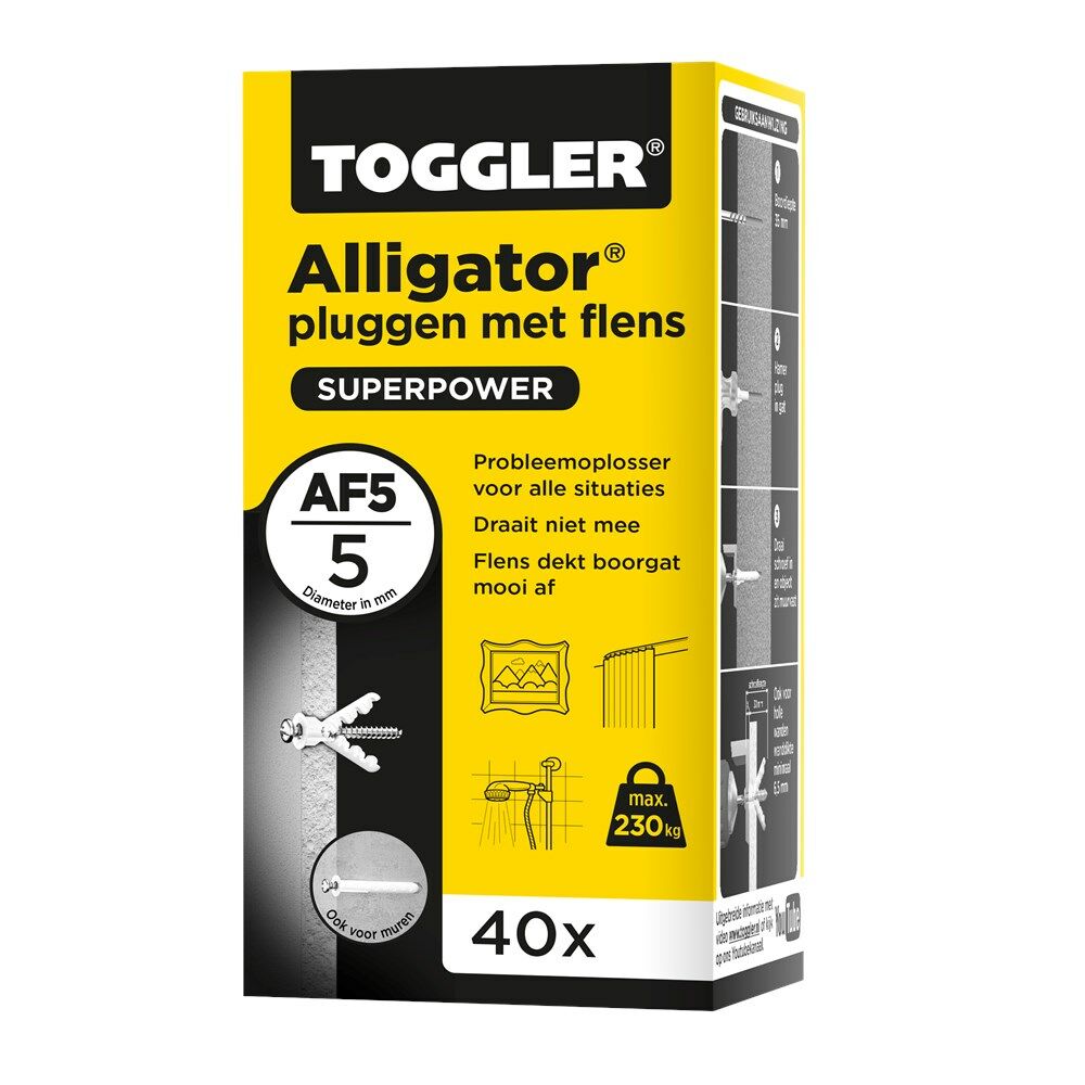 ALLIGATOR PLUG AF 5 DOOS/ 40