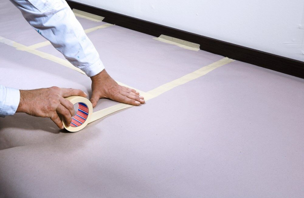 Tesa afplaktape Tesakrepp 4323 Chamois 25mmx50mtr