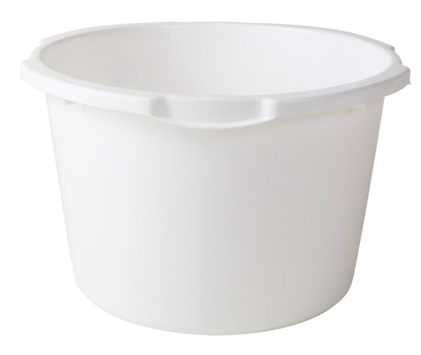 Speciekuip Gripline PE wit (45ltr)