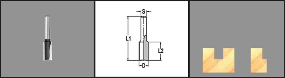 Trasco groeffrees HM 12mm schacht 6mm 24221-5-12020