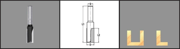 Trasco groeffrees HM 16mm schacht 12mm 24246-5-16000
