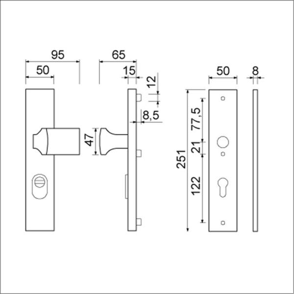 VH BESLAG KT PC 70 F1 891368