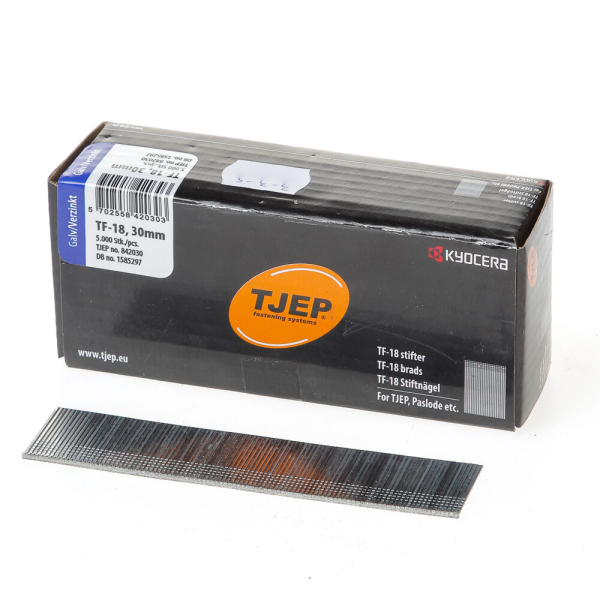 Minibrad 18G 1.2mm l= 30mm recht verz. (5000)