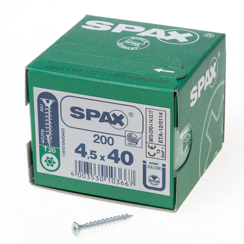 Spax pk t20 geg 4,5x40(200)
