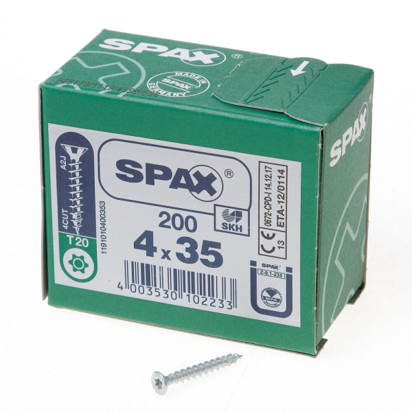 Spax pk t20 geg 4,0x35(200)