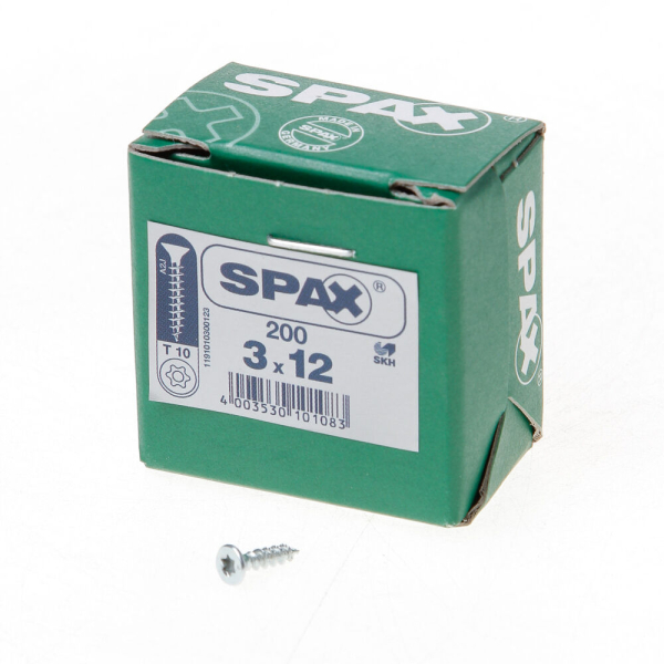 Spax pk t10 geg 3,0x12(200)