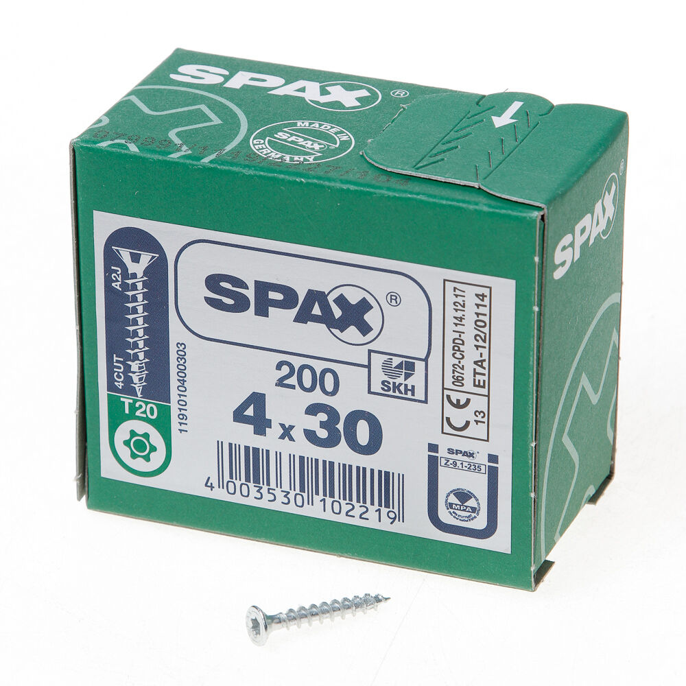 Spax pk t20 geg 4,0x30(200)