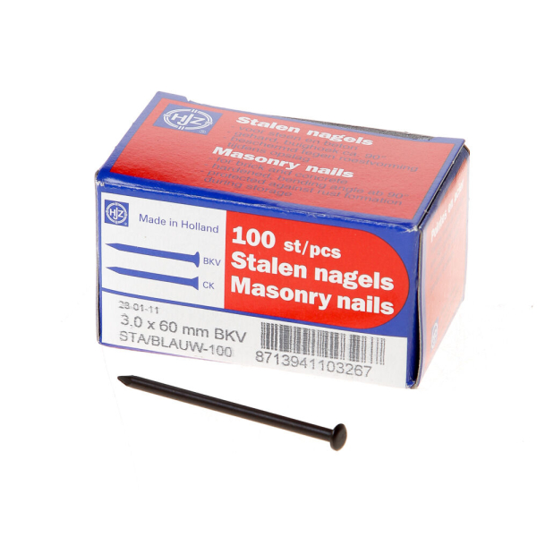 Stalen nagel bb 60x3.0