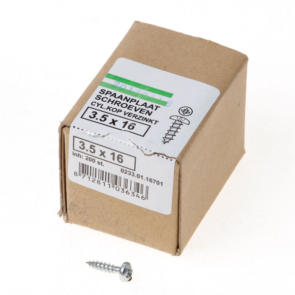 Spaanpl.schr.geg.poz.ck 3.5x16