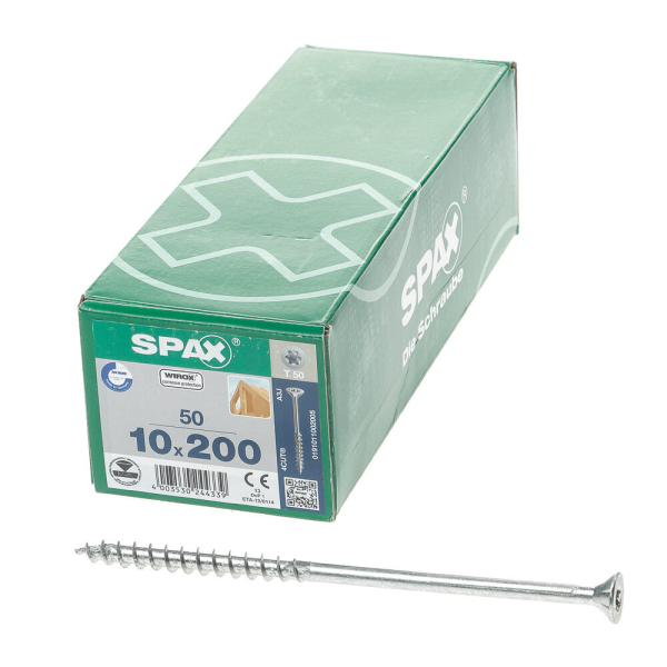 Spax-s t-star pk t50 wirox 10x 200
