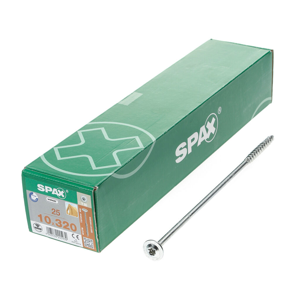 Spax-s tellerkopf t50 wirox 10x320