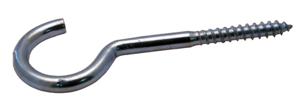 Schroefhaak geg.zw. 6x60/100