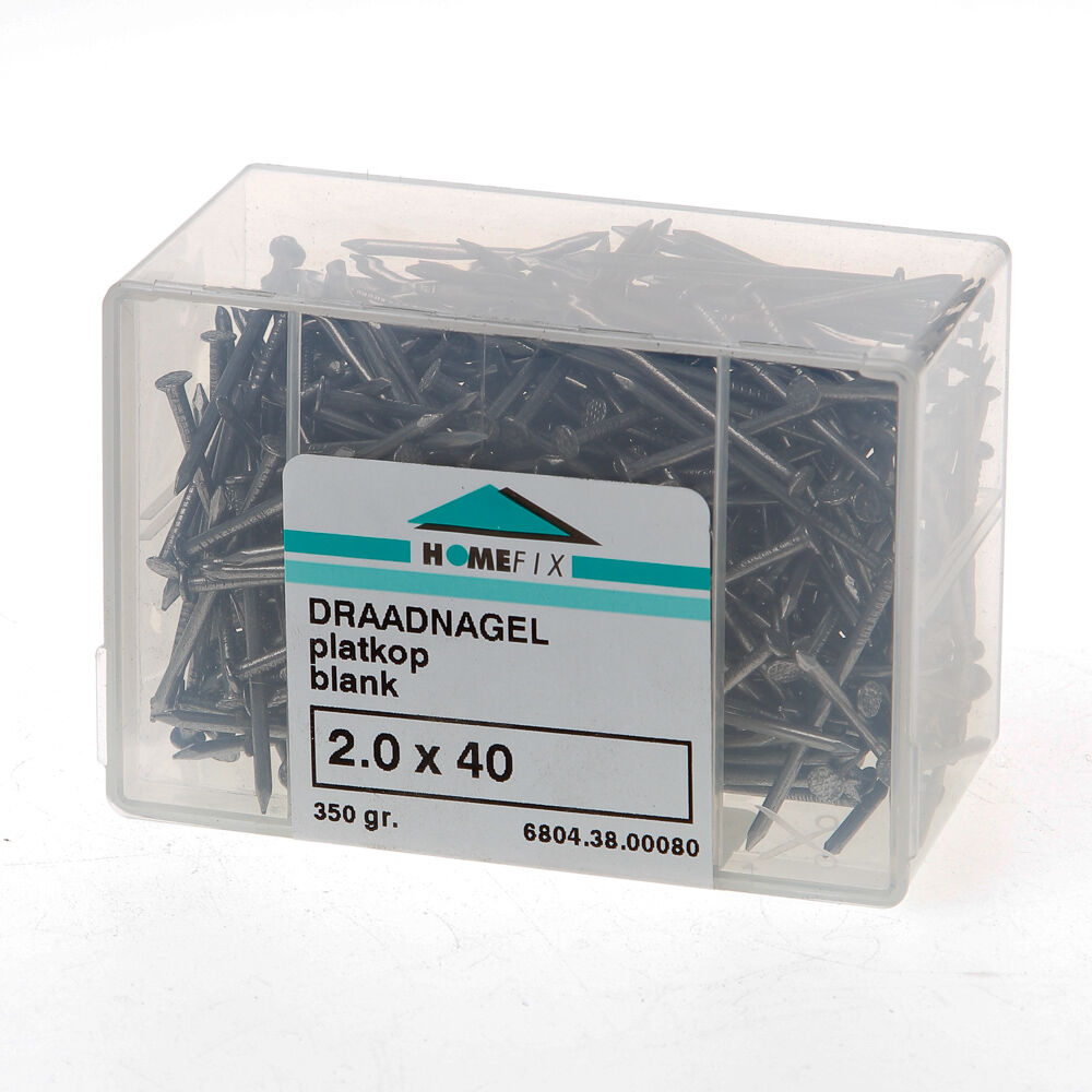 Draadnagels pk 2,0x 40 bl(400)