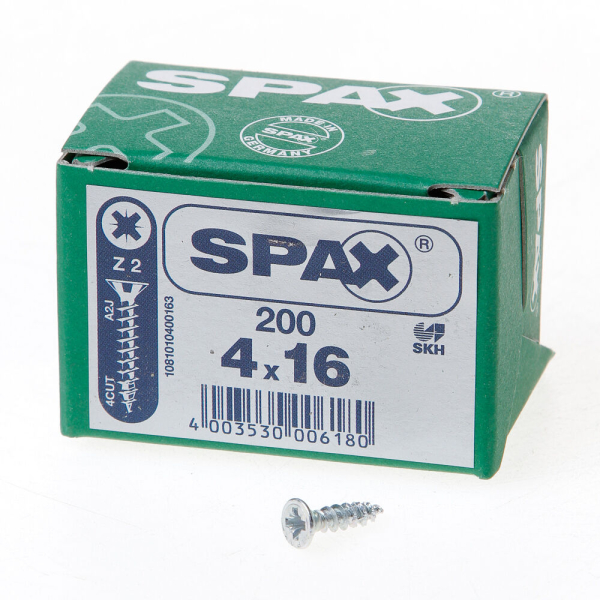 Spax pk pz geg.4,0x16(200)