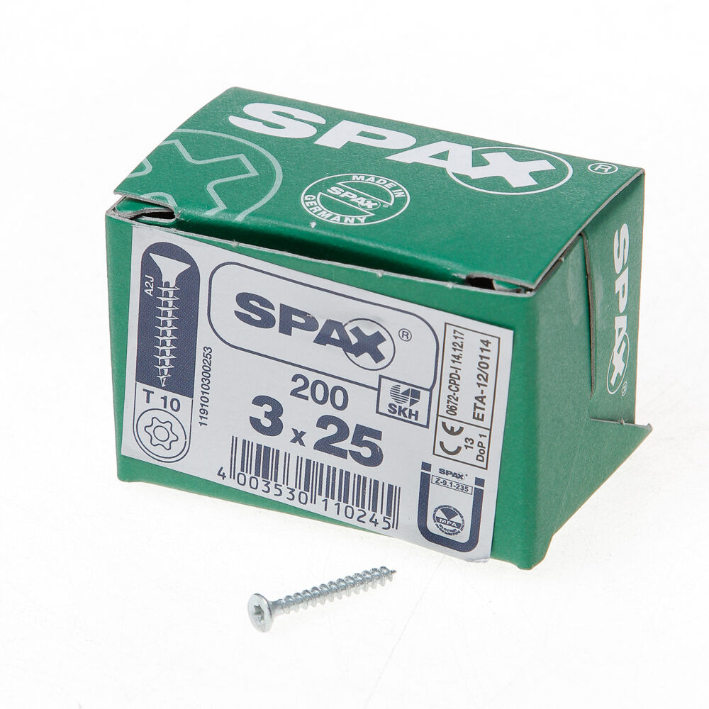 Spax pk t10 geg 3,0x25(200)