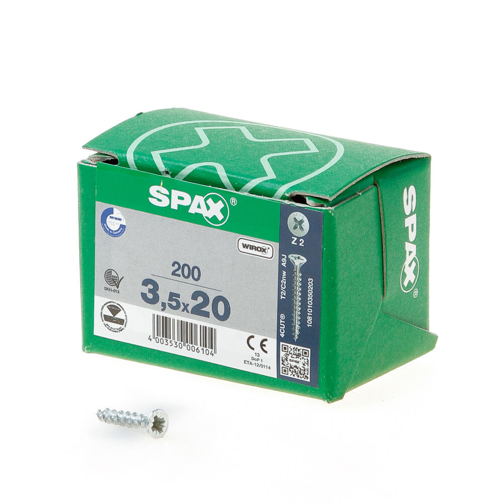 Spax pk pz geg.3,5x20(200)