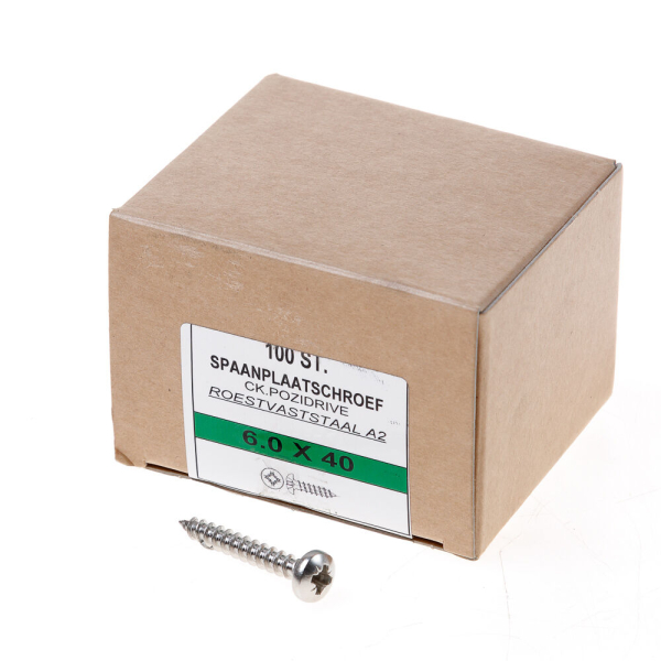 Sp.pl.schr.poz rvs ck 6.0x40