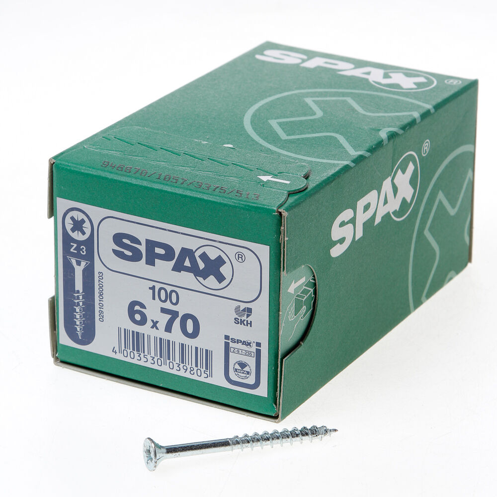 Spax pk pz geg.dd 6,0x70(100)-