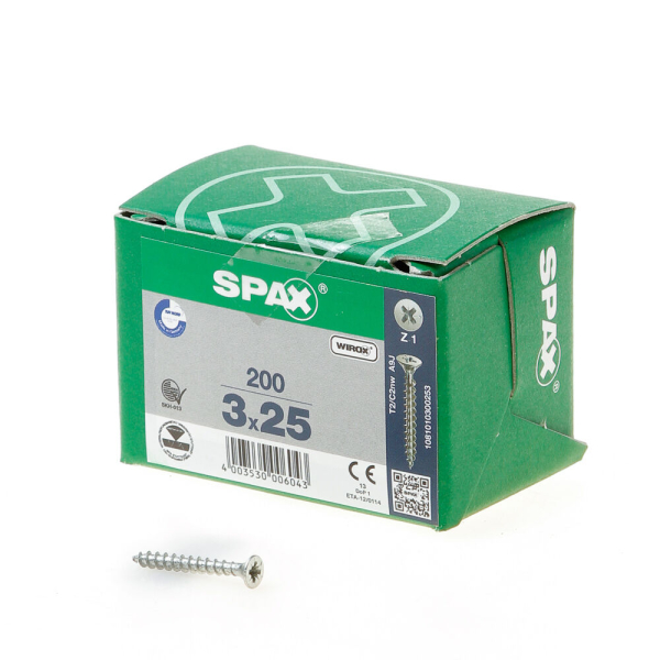 Spax pk pz geg.3,0x25(200)