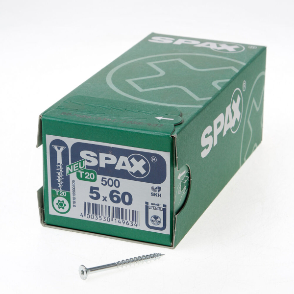 Spax pk t20 geg 5,0x60(500)