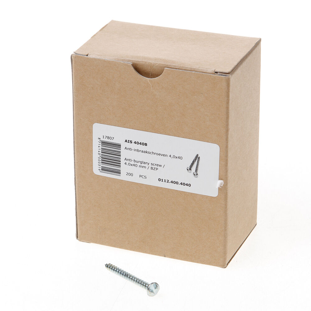 Anti-inbraakschroef 4.0x40