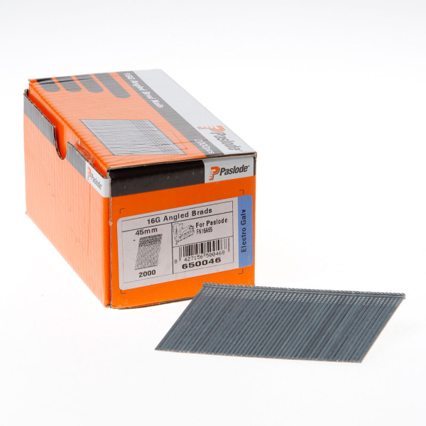 Afwerknagels af16 45mm geg