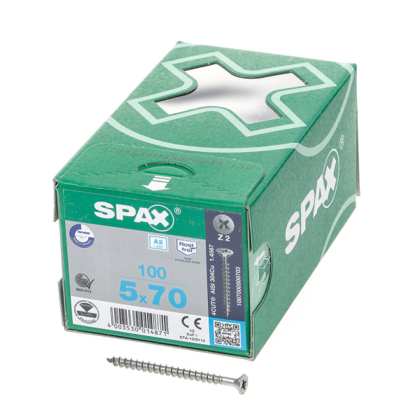 Spax pk pozi rvs 5,0x70(100)