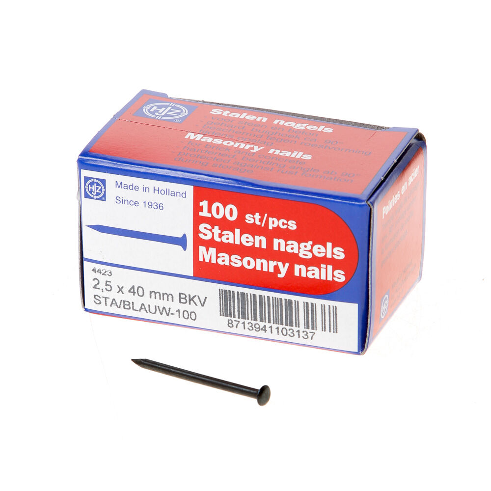 Stalen nagel bb 40x2.5