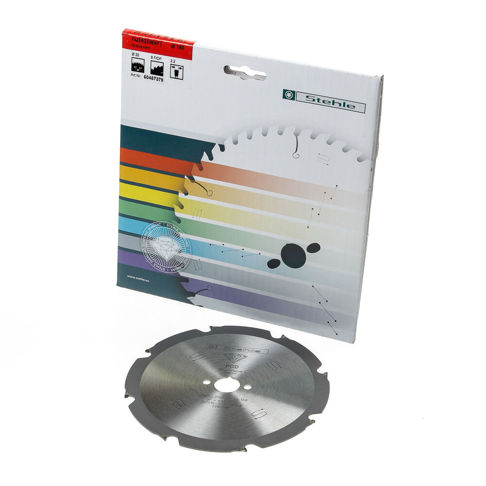 Cirkelzaagblad FiberCement 160x2.2x20 z=8