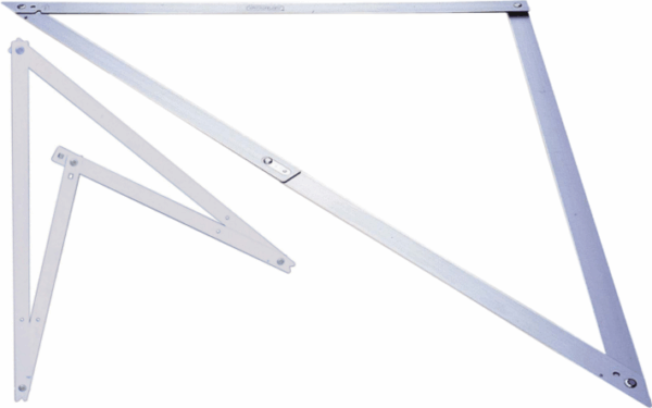 Opvouwb.bouwhaak alu 1-45-013