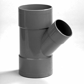 Pvc t-stuk lijm 45 110x40mm