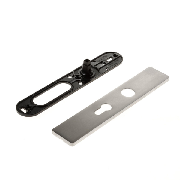 Langschild rechthoekig ASL rvsPC55