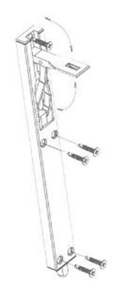 Fapim opbouwkantschuif Titan 3715 220mm alu
