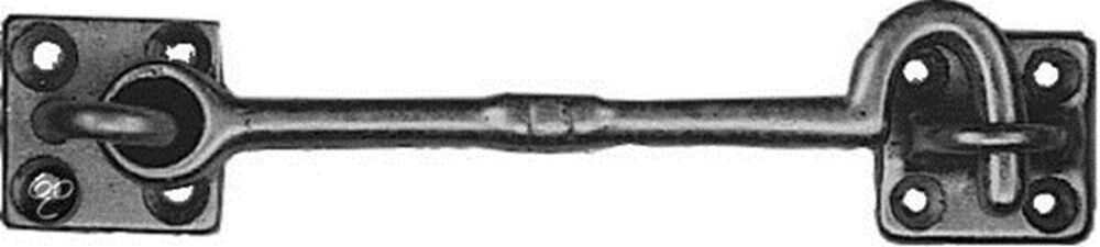 Kajuithaak mess vernikkeld 50mm