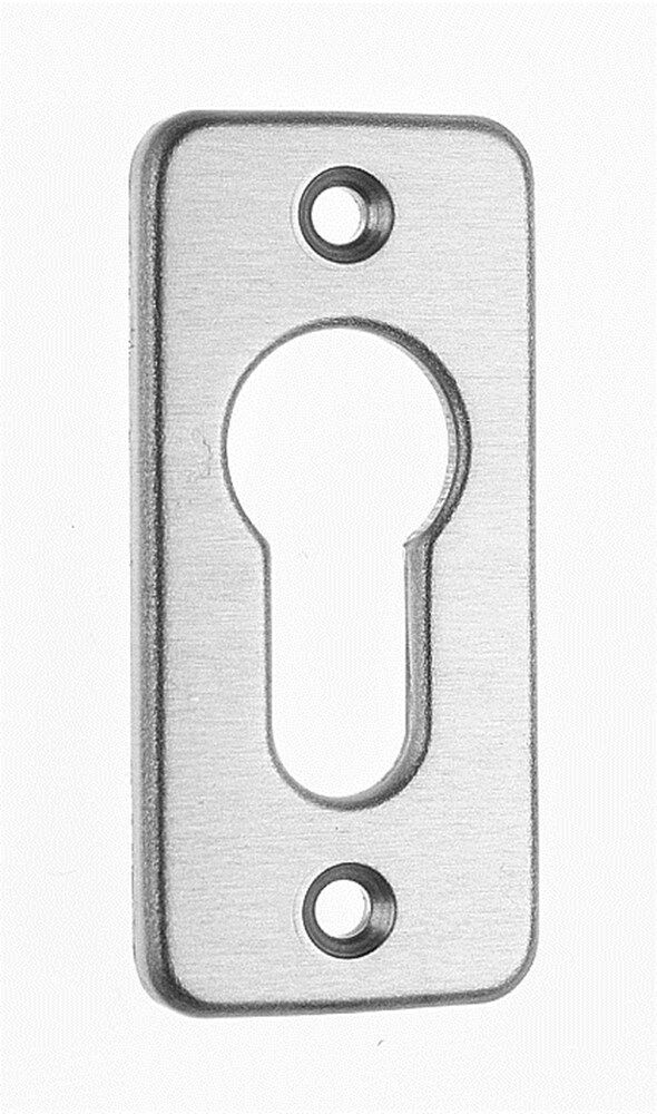 Nemef cilinderrozet 2790/4 rechthoekig F1 elox