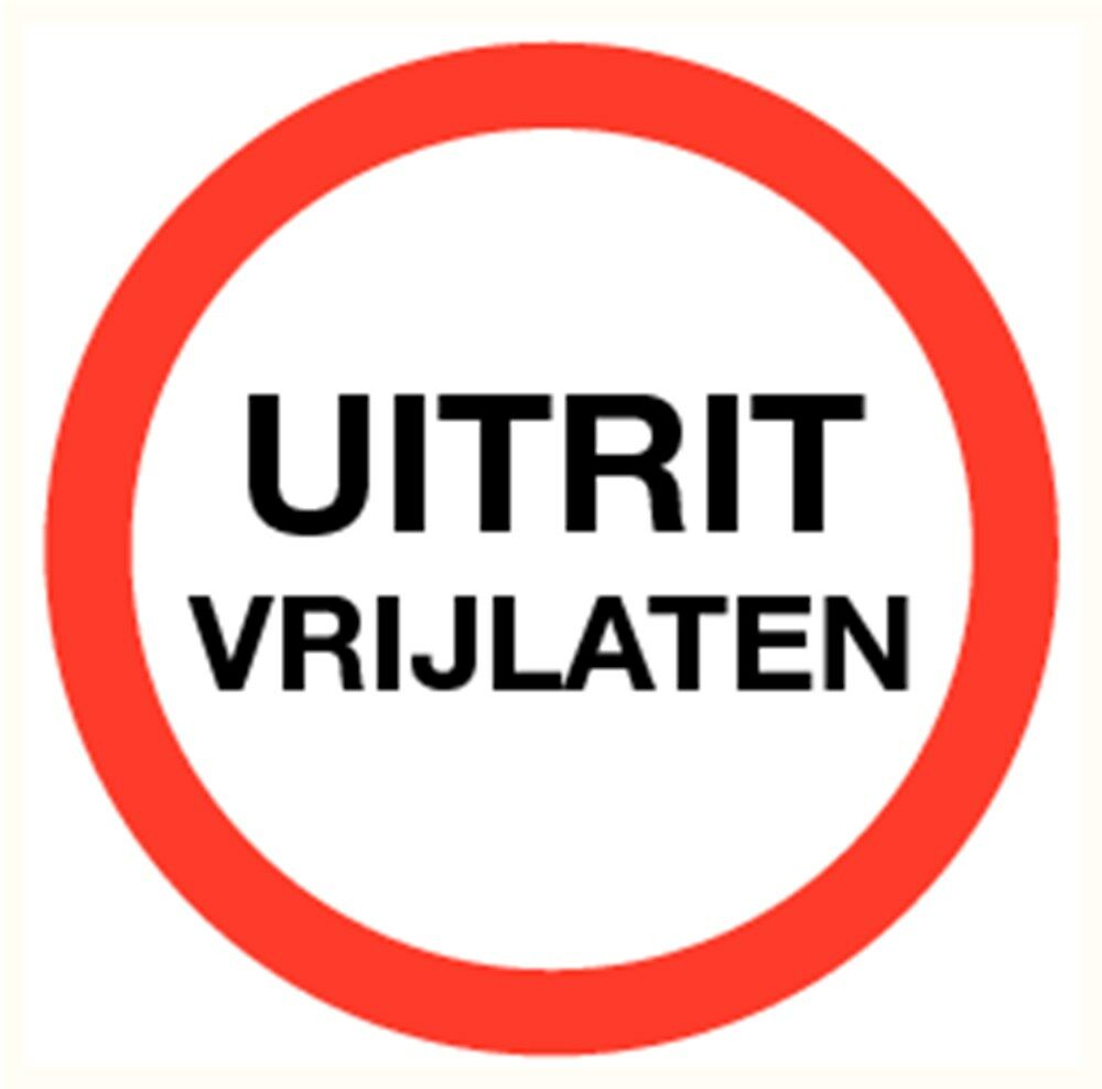 Bord Uitrit Vrijlaten diam 200mm