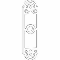 Deurvastzetter ma=35 v.inschroefpen zwart rus