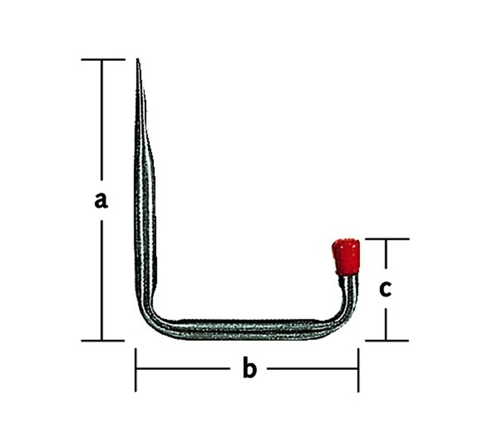 Ophanghaak vz 8504 - 125x80x48mm