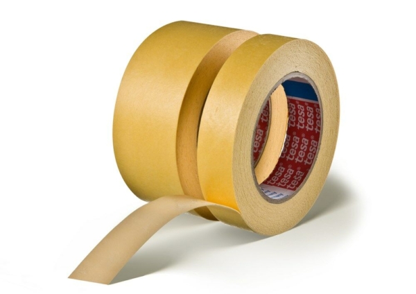 Tesa maskeringstape versterkt 4434 geel 19mmx10mtr
