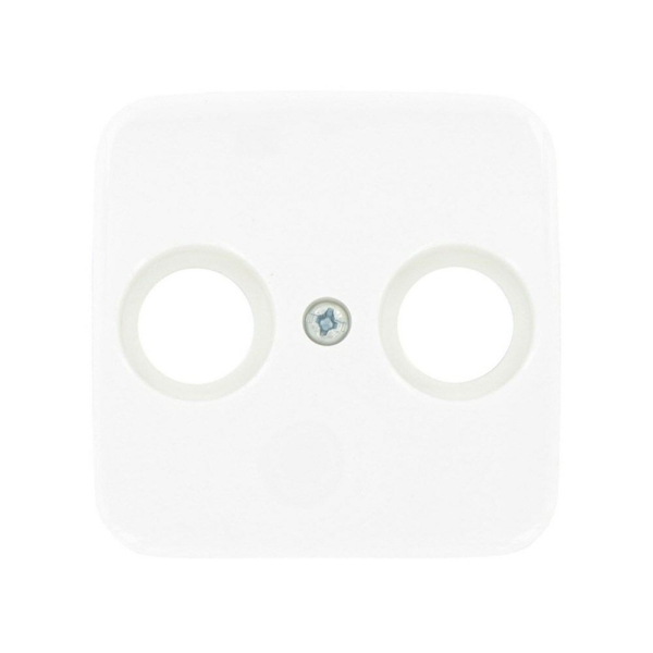 BJ SI Reflex afdekplaat TV/FM wit