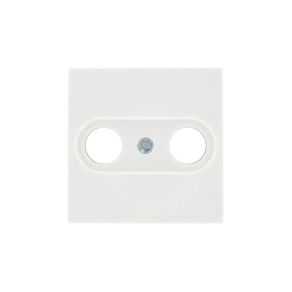 Jung AS500 afdekplaat TV/FM wit