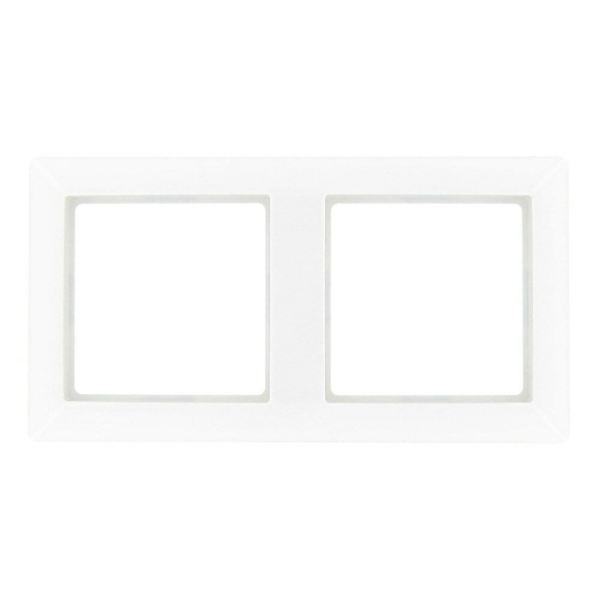 Jung AS500 afdekraam 2-voudig wit