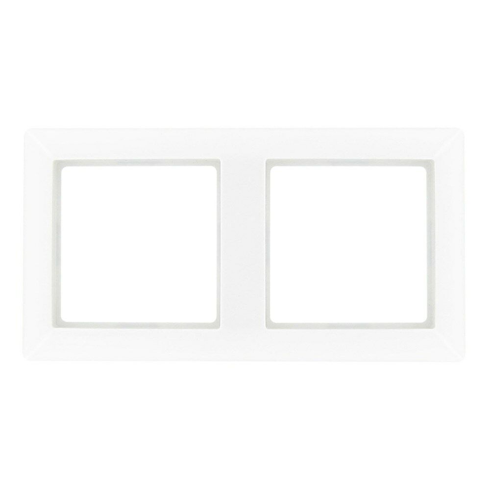 Jung AS500 afdekraam 2-voudig wit