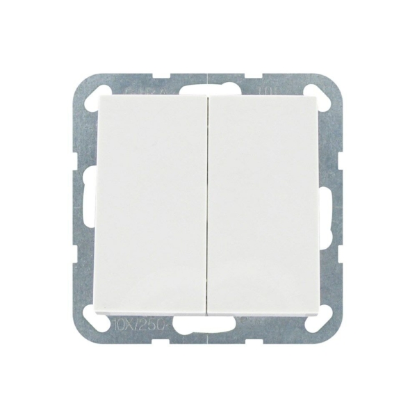 Gira ST55 serieschakelaar wit