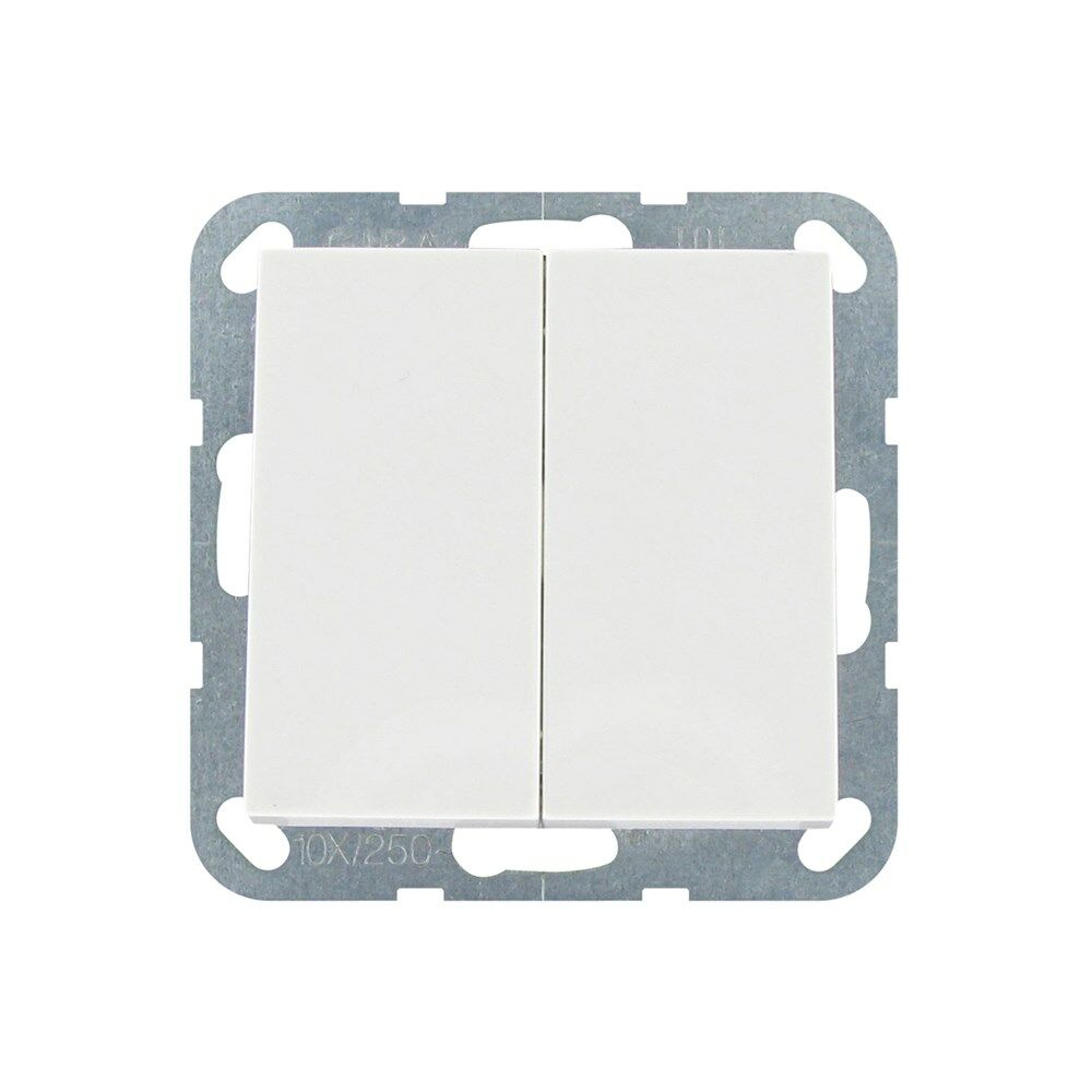 Gira ST55 serieschakelaar wit