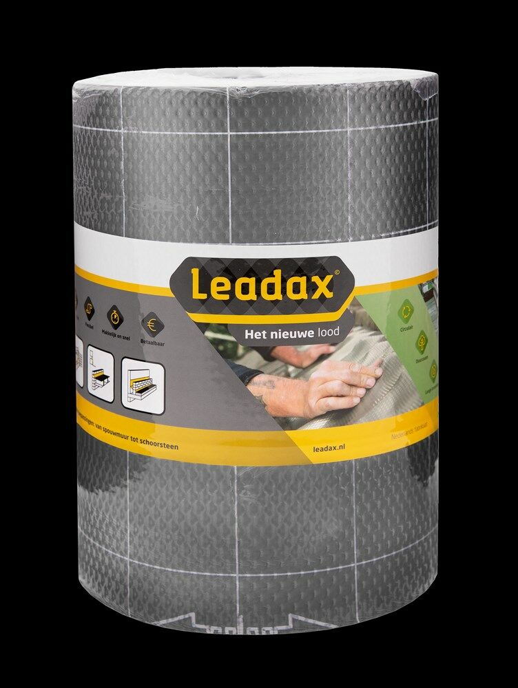 Leadax loodvervanger 250mm grijs (6mtr)